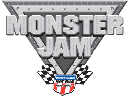 Monster Jam title screen for Nintendo DS